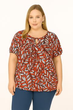 Picture of BLOUSE LIGHT AND STRETCH WITH BOW